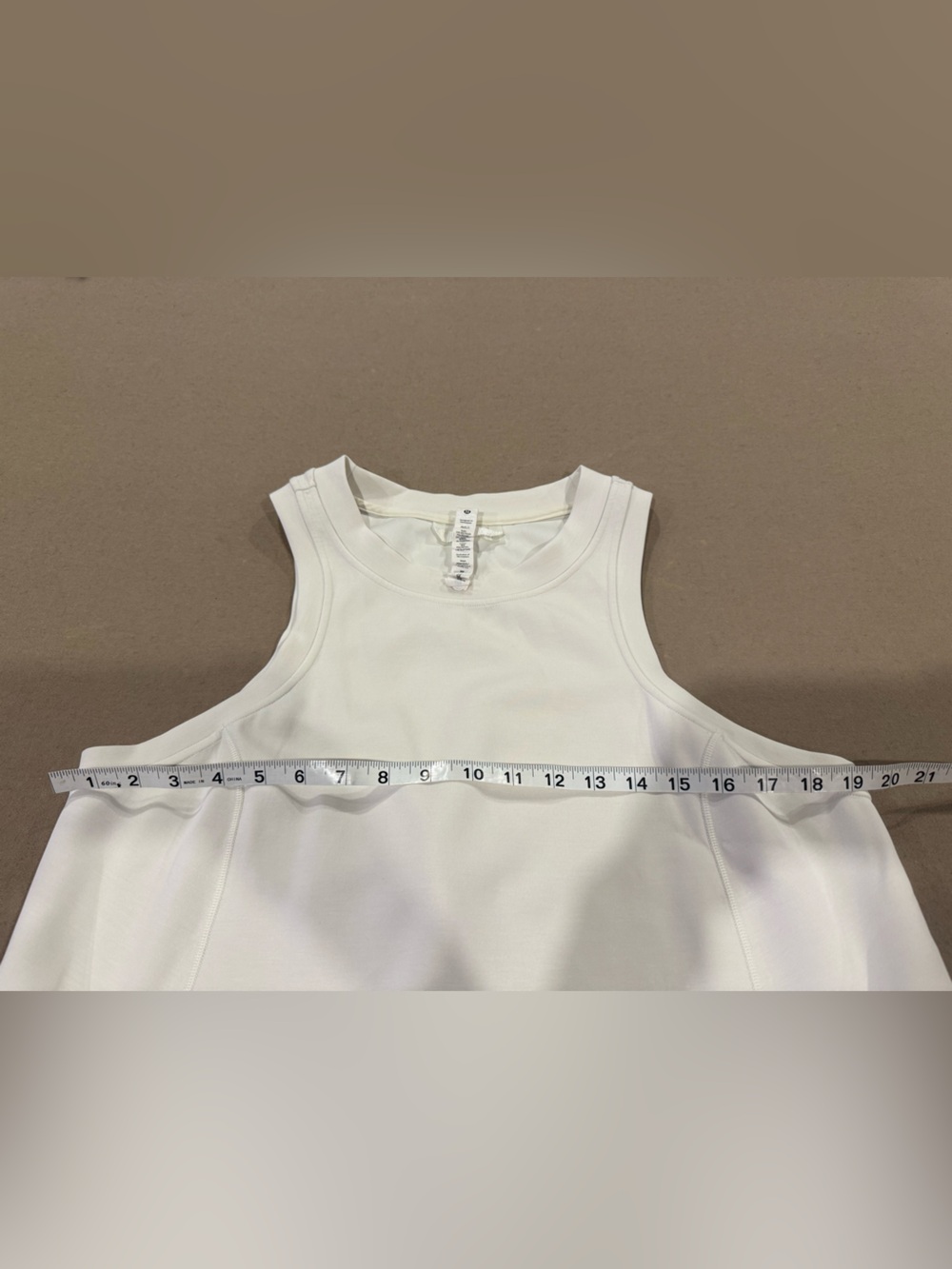 NWOT Lululemon Softstreme Back In Action Dress in Lemon Sorbet